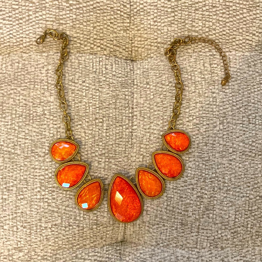 Orange Necklace